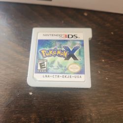Pokémon X 3ds Game