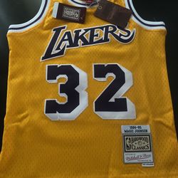Lakers Jersey Mitchell And Ness