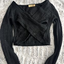 Black Cross Top 