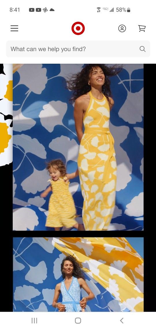 DVF X Target Yellow Ginko Halter Dress Size L