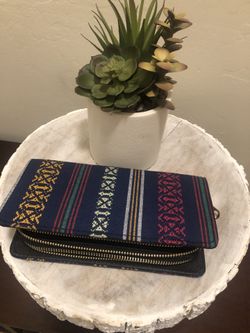 Double Zipper Wallet