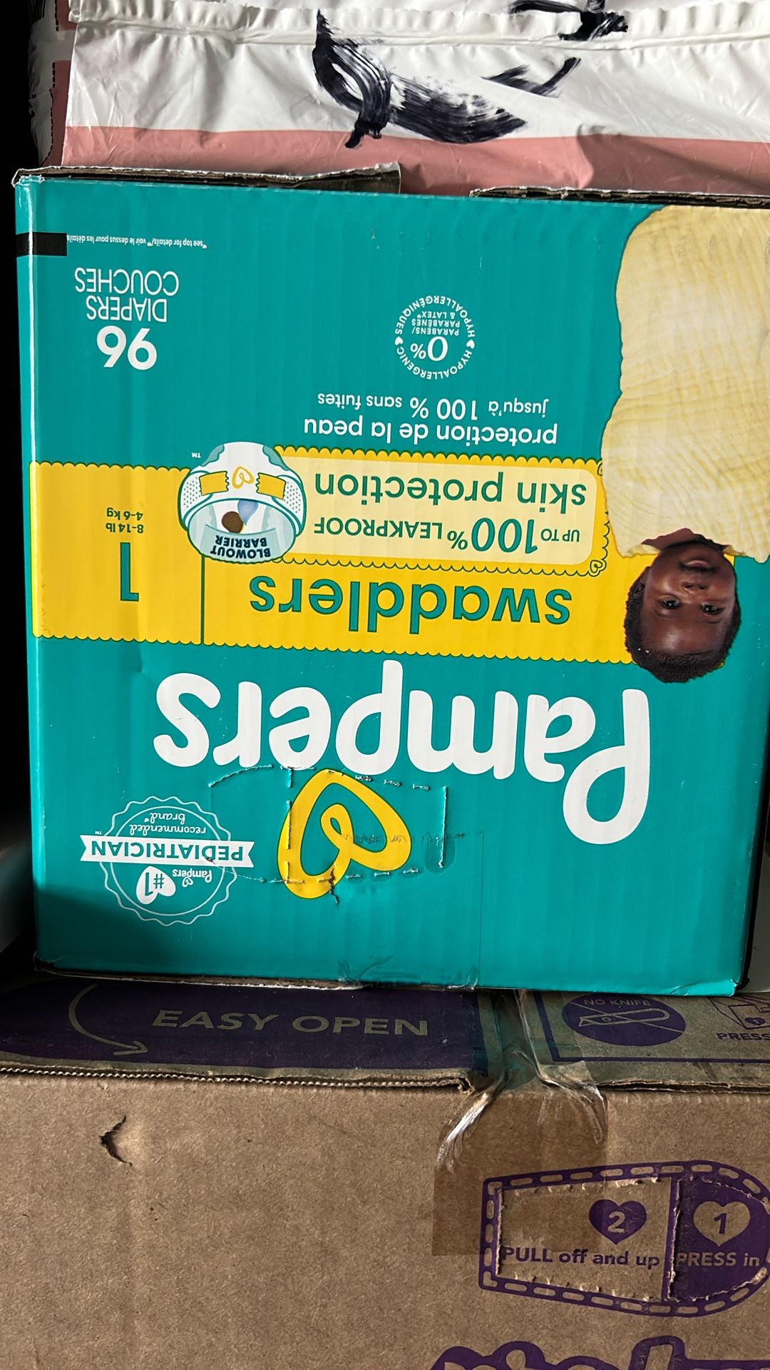 Size one pampers