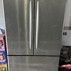 KitchenAid Stainless Steel French Double Door Refrigerator 