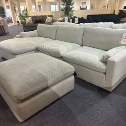 Comfy Plush Modular Sectional Sofa Couch 