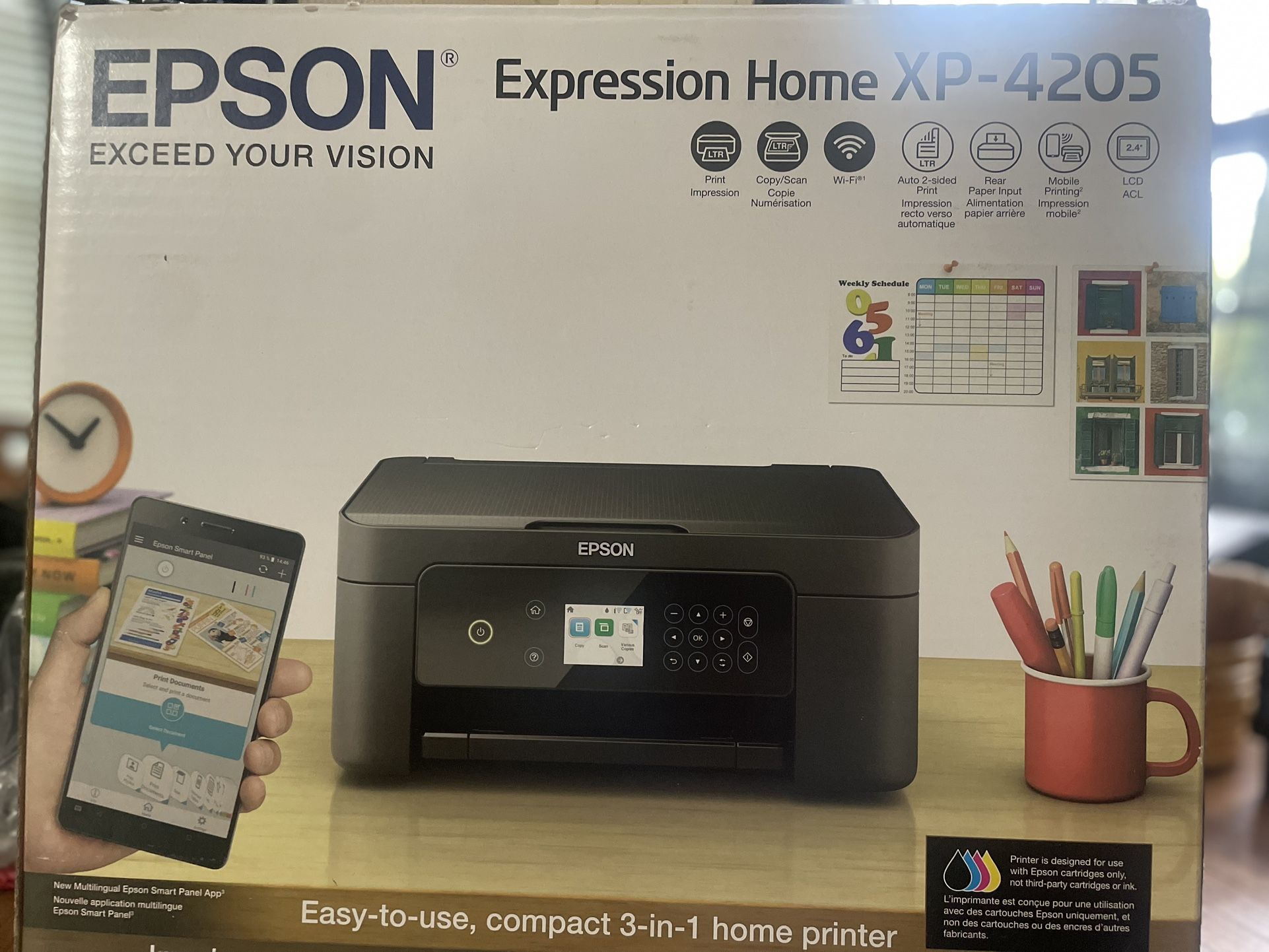 New In Box Epson great quality exceeds your vision expression Home HP – 4205