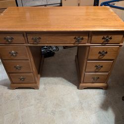 Wood Desk For Sale