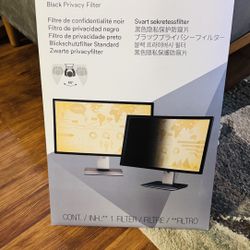 3M Black Privacy Filter ONE PACK