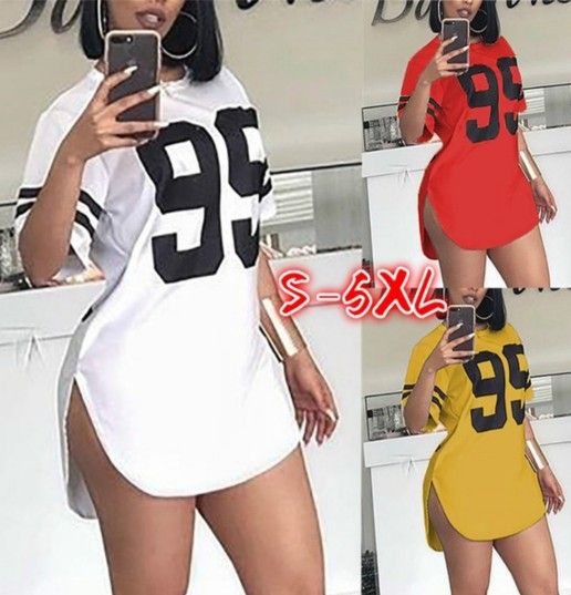 Side Split Summer Shirt Dress (NEW)