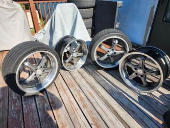 TSW 19"  Staggered Wheels