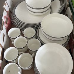 Set Of Vintage Mikasa Dishes 41 Pieces Asking $220. Price Reduced For A Quick Sale…