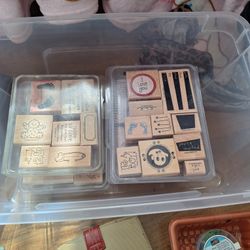 Stamps. Brand New!!! Various Designs w/ Cases