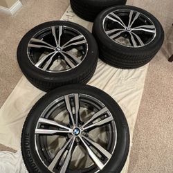 X7 Bmw Rims N Tires Style 754m