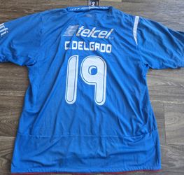 Umbro Cruz Azul 06/07 Home Chelito Delgado Futbol Soccer Jersey Mens Size XL