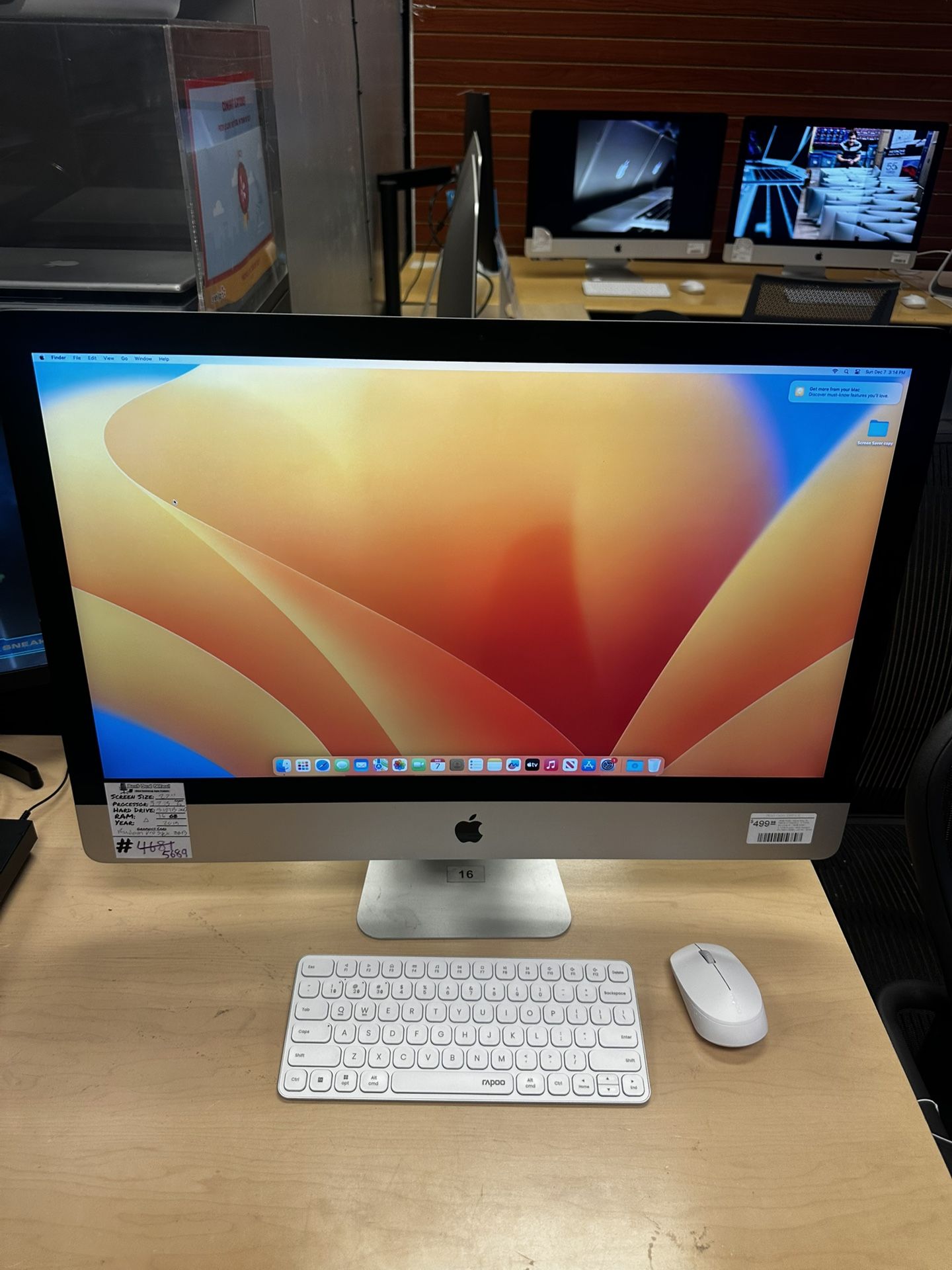 27β iMac 5K (i5 Β· 16GB Β· Fusion) β Creator-Ready