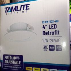 Lighting 4" Indoor Recessed LED 