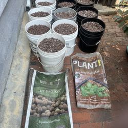 10 Bucket Full Of Hydroton Clay Pebbles Hydroponics
