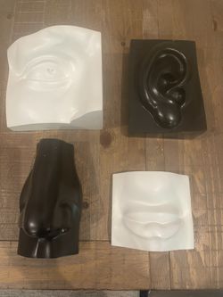 Face Pieces-Wall Art