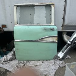 1957 Chevy Bel-Air Wagon, Driver Side Doors And Passenger Back Door Windows Are Like New All Handles Are There Roll Up And Down Like New