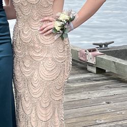 Gorgeous One Of A Kind Evening Gown / Formal Prom Dress Size 4