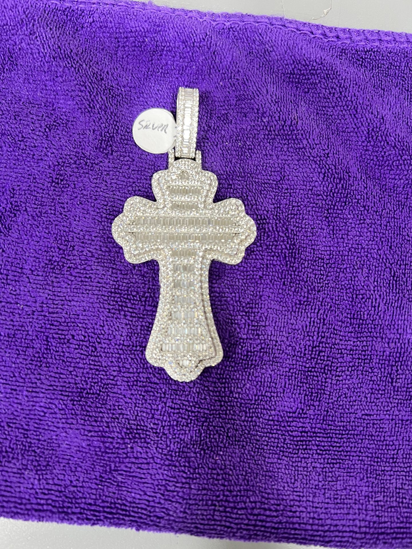 SILVER 925 CROSS PENDANT SELLING FOR $150