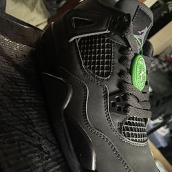 Black Cats Jordan 4s