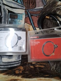 Universal LP Hose Adapter with Brass Fittings $10 for Both