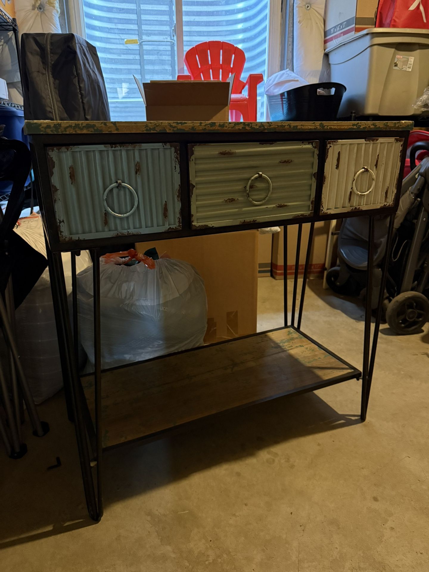 Vintage Style Console Table