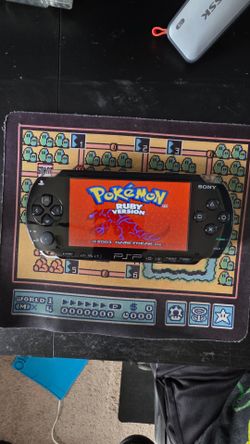 PSP 1000 64gb with games