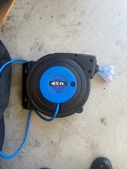 45ft Retractable Extension Cord Reel