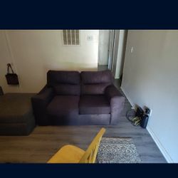 Blue Love Seat