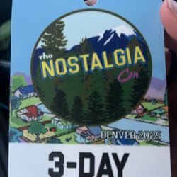 Nostalgia Con Day Pass