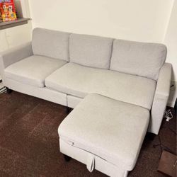 Grey Sofa 