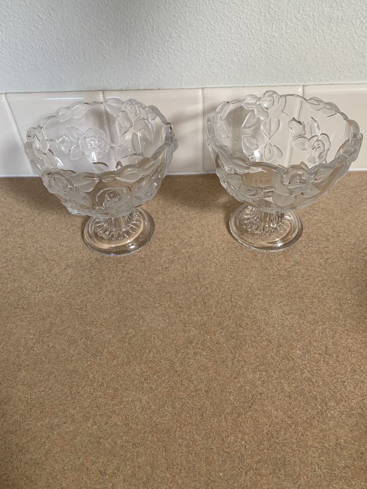 2-Crystal bowls for $10