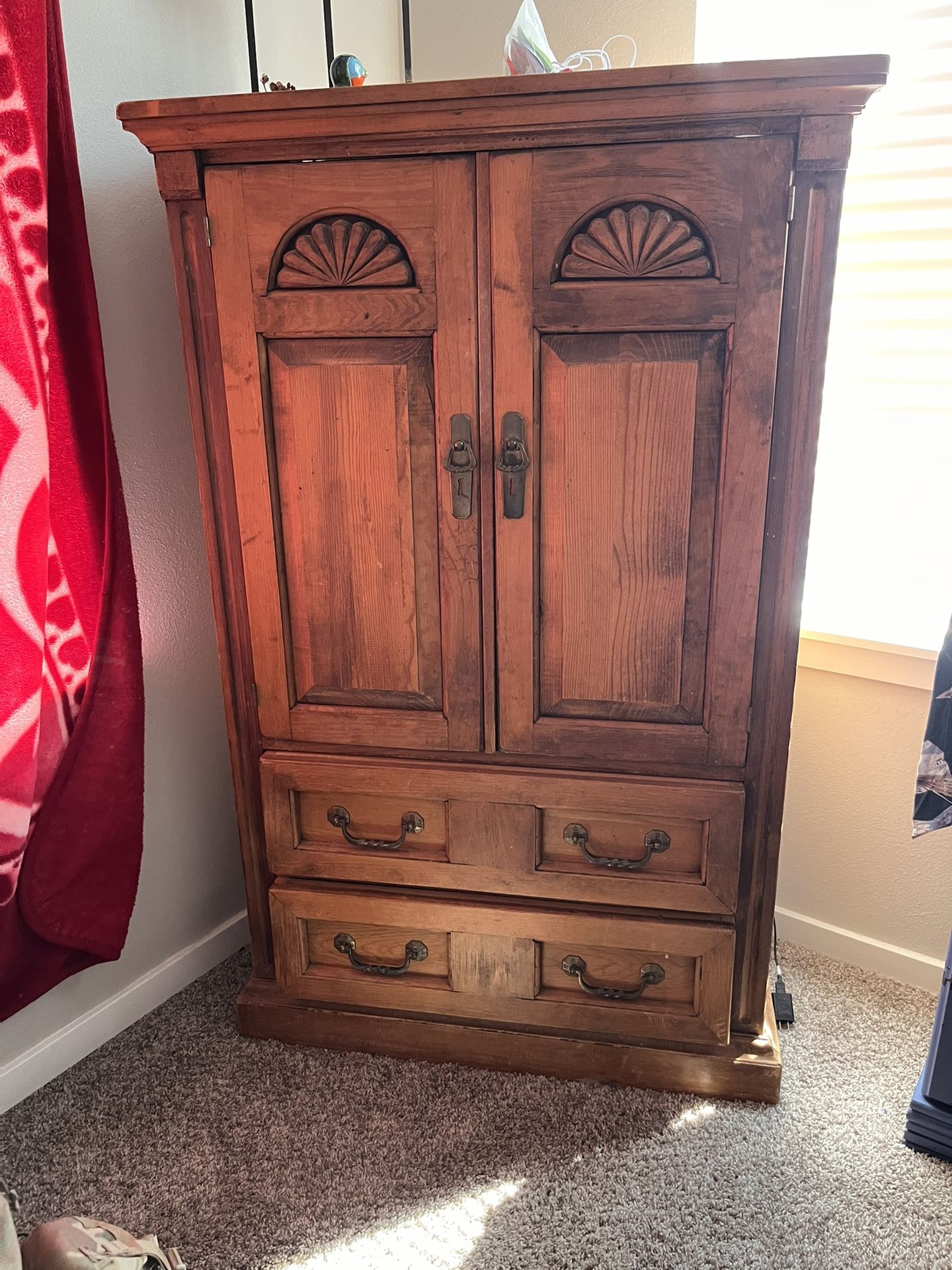 Dresser And Armorie Real Wood