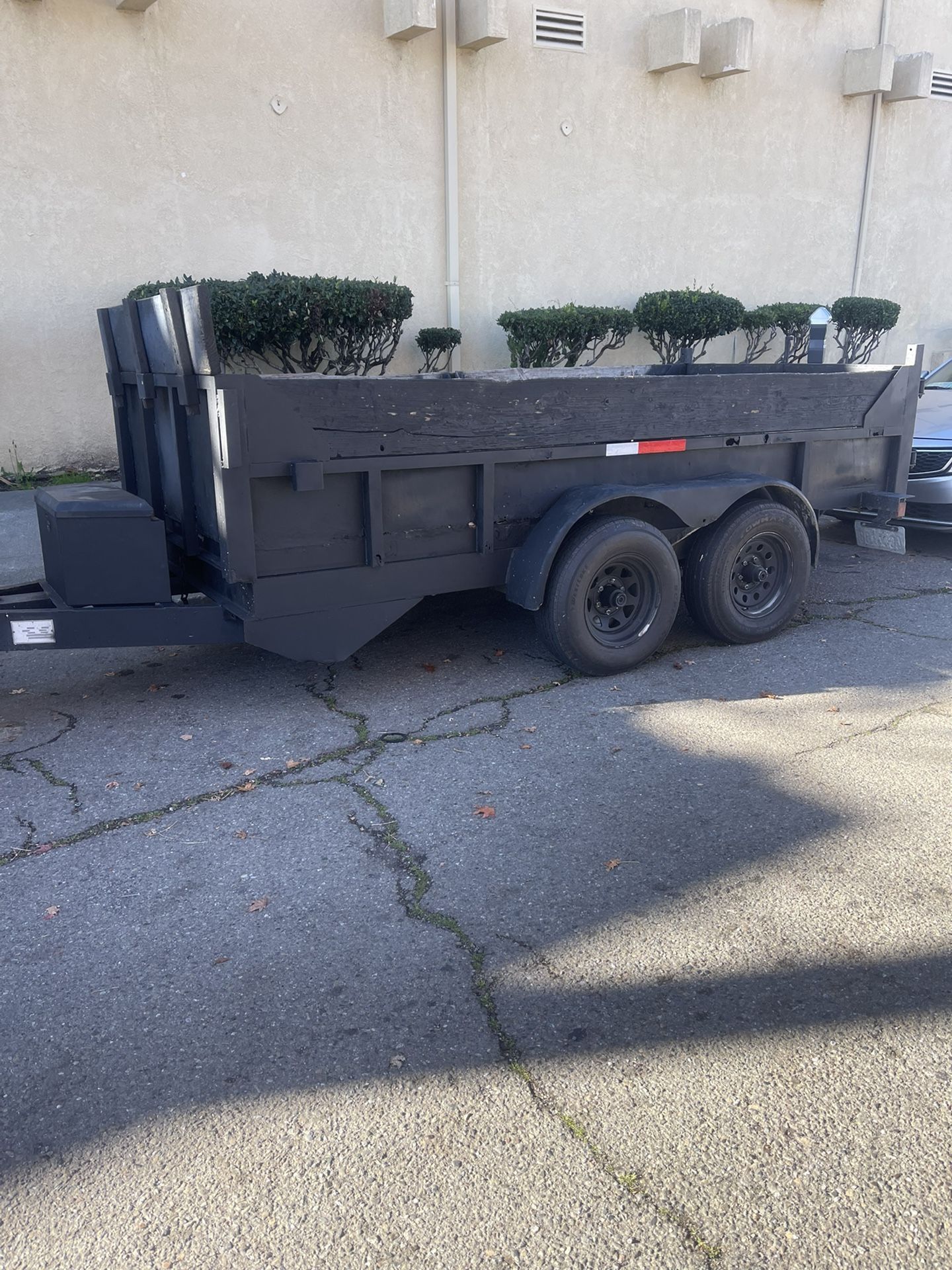 12ft Dump Trailer Traila De Dompe Hydraulica Material handling