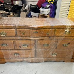 Solid Wooden Dresser 