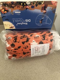 Halloween Disposable Face Mask 50PC