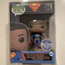 Superman Earth 23 Funko Pop *MINT* Shop Exclusive NFT LE4250 DC Heroes 84 with protector Justice League Batman