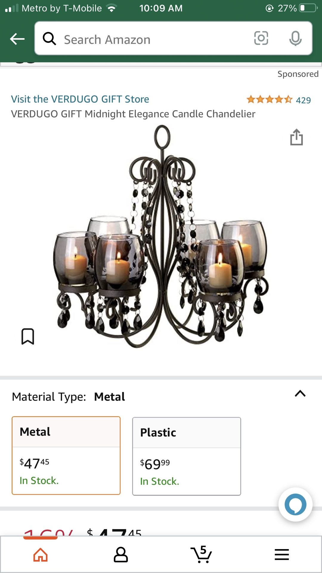 Candle Chandelier 