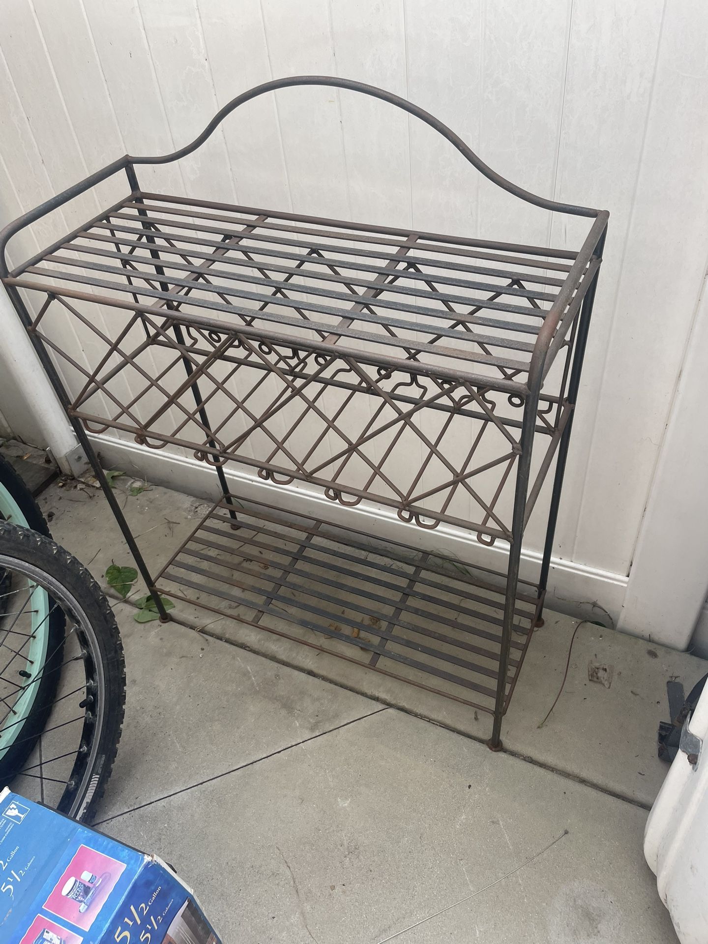 Wrought Iron Stand