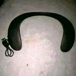 Black Bluedio Neckband Bluetooth Speaker