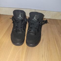 Jordan 4 Retro Black Cat 2020 Size 7 Youth