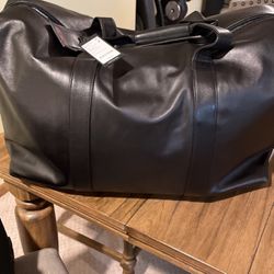Tumi’ Large Soft Napa Leather Travel/ Overnight Bag- Brand New!