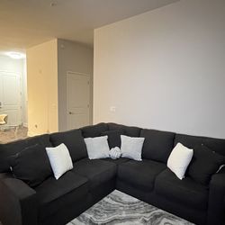 Black Sectional (Ashley Furniture)