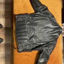 Motorcycle Leather Jacket 