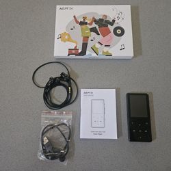 AGPTEK 128GB MP3 Player With Bluetooth 5.4 