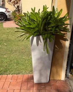 Large ceramic planter - 36”H