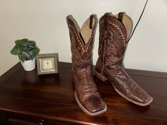 Teju Lizard skin Boots
