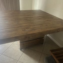 Rustic Wooden Coffee Table