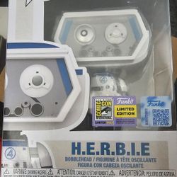 Limited Edition SDCC H.E.R.B.I.E Funko Pop